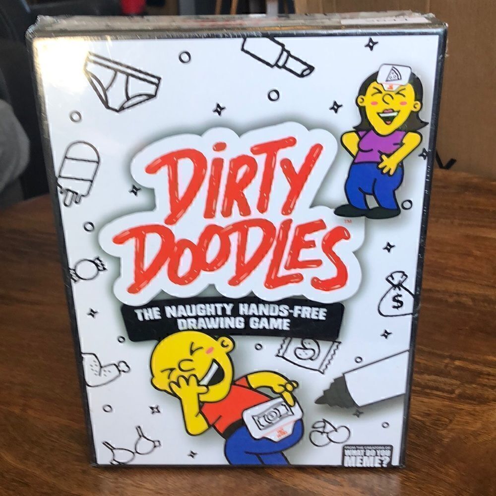 Dirty Doodles-The Naughty Hands-Free Drawing Party Game – by What Do You Meme?